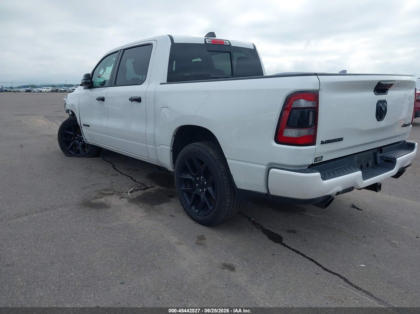 Vin: 1c6srfjt6pn622147, lot: 45940636, ram 1500 laramie  4x4 5'7 box 20233