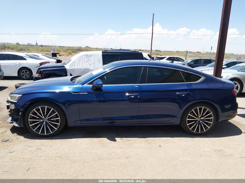 2018 Audi A5 2.0T Premium VIN: WAUBNCF59JA061161 Lot: 45442555