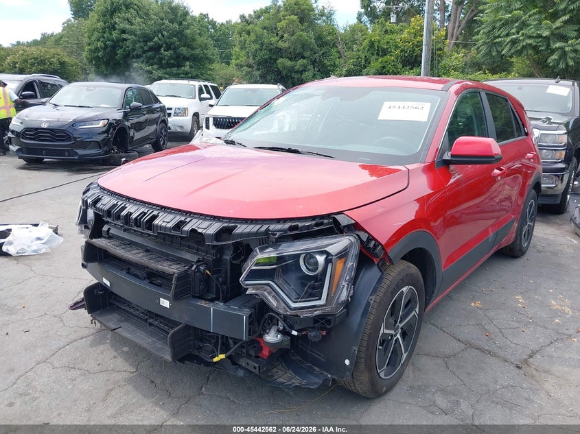 Vin: kndcp3le8s5248892, lot: 45940671, kia niro lx 20252