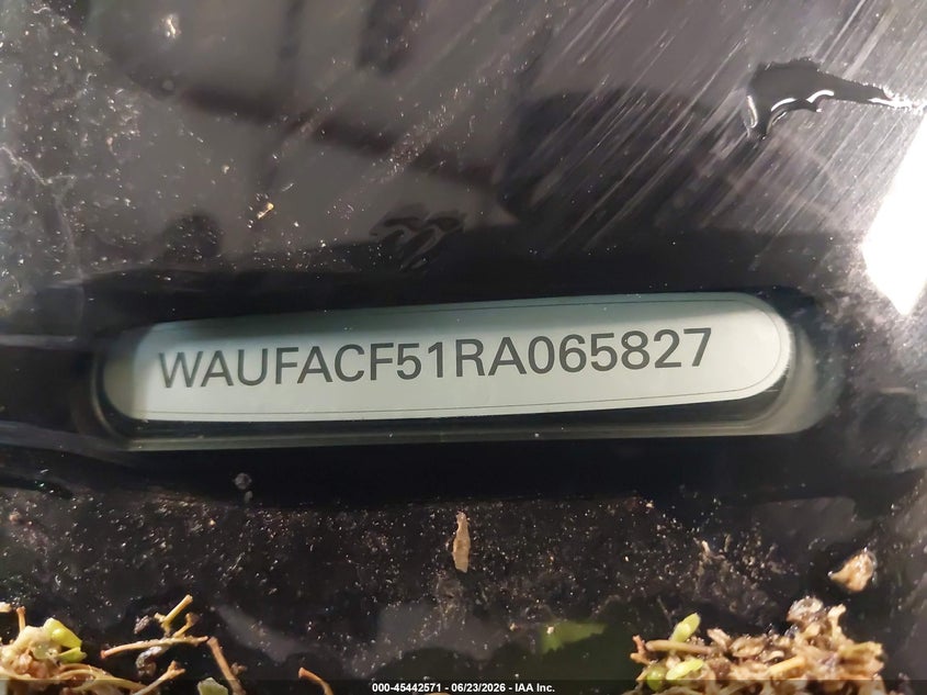 2024 Audi A5 Sportback Premium Plus 45 Tfsi Quattro S Tronic VIN: WAUFACF51RA065827 Lot: 45442571