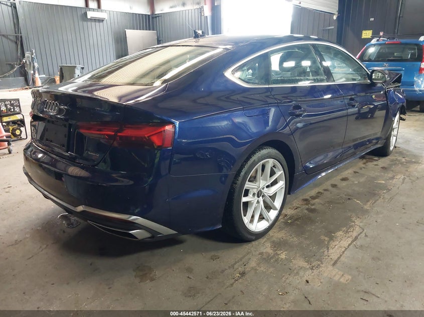 Vin: waufacf51ra065827, lot: 45940680, audi a5 sportback premium plus 45 tfsi quattro s tronic 20244