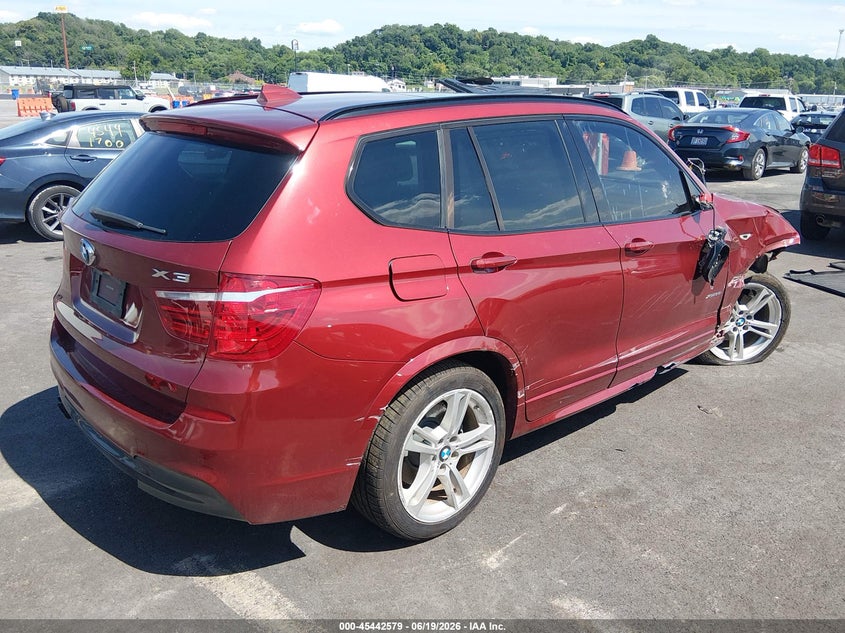 Vin: 5uxwx7c52dl980761, lot: 45940688, bmw x3 xdrive35i 20134