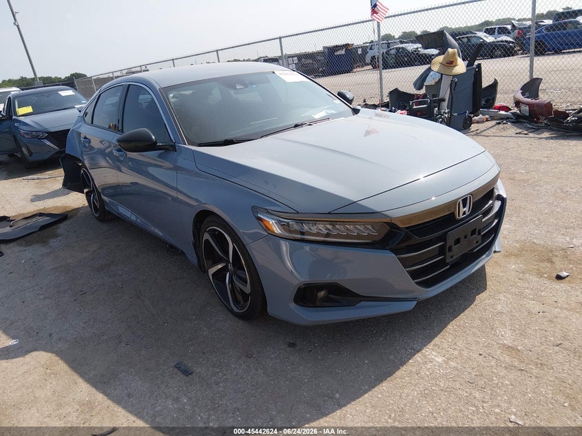 2021 HONDA ACCORD auction photo 1