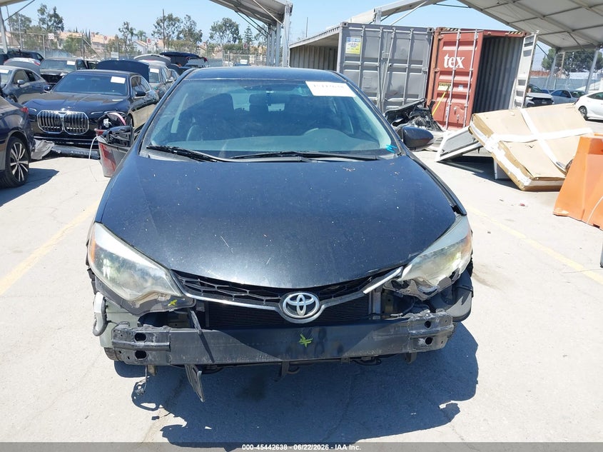 2014 TOYOTA COROLLA SEDAN 1.8L I-4 DOHC, VVT, 132HP
