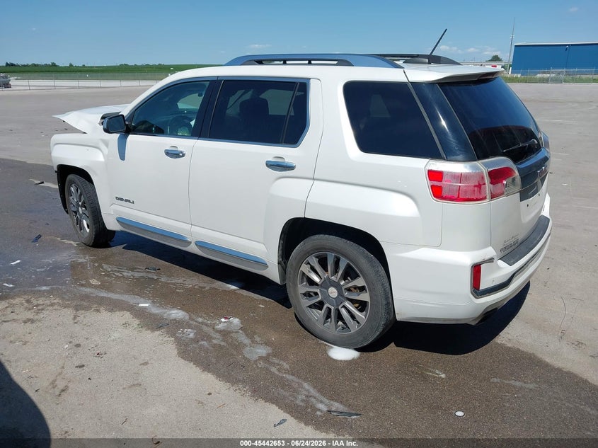 Vin: 2gkflve33g6172997, lot: 45940762, gmc terrain denali 20163