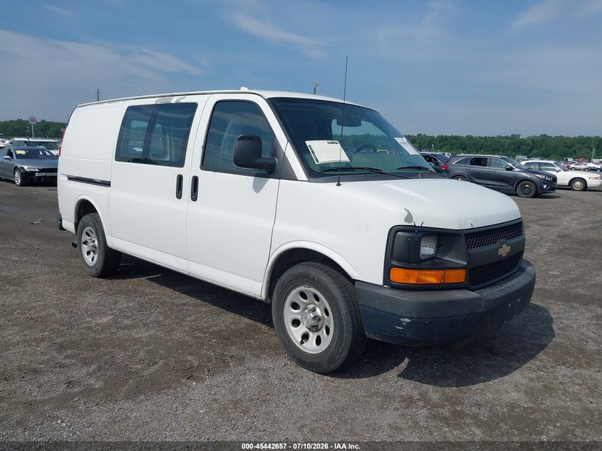 2012 CHEVROLET EXPRESS 1500 WORK VAN VAN 4.3L V-6 195HP