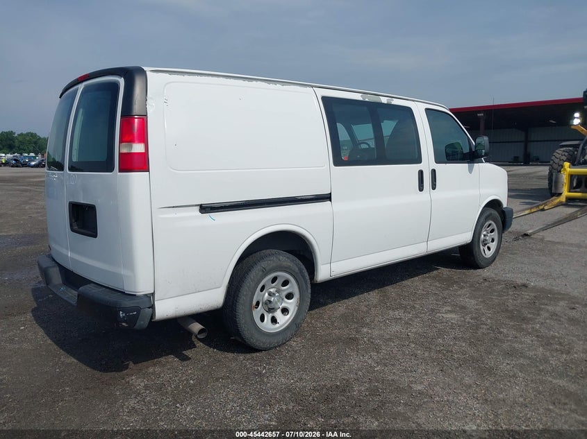 2012 CHEVROLET EXPRESS 1500 WORK VAN VAN 4.3L V-6 195HP