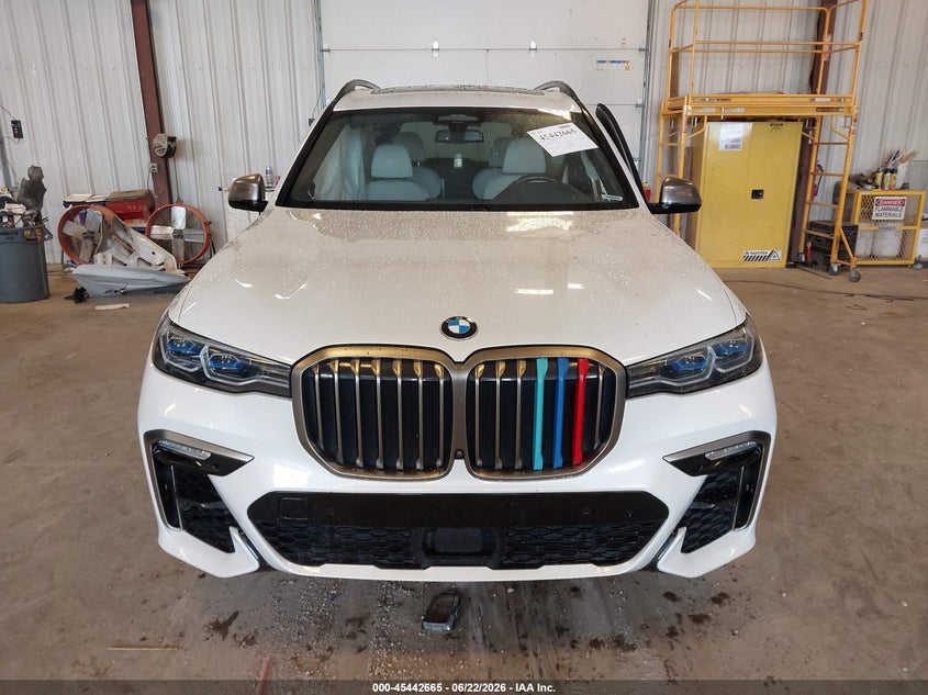 2022 BMW X7 M50I VIN: 5UXCX6C09N9M72027 Lot: 45442665