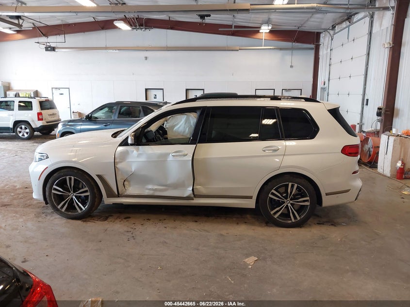 2022 BMW X7 M50I VIN: 5UXCX6C09N9M72027 Lot: 45442665