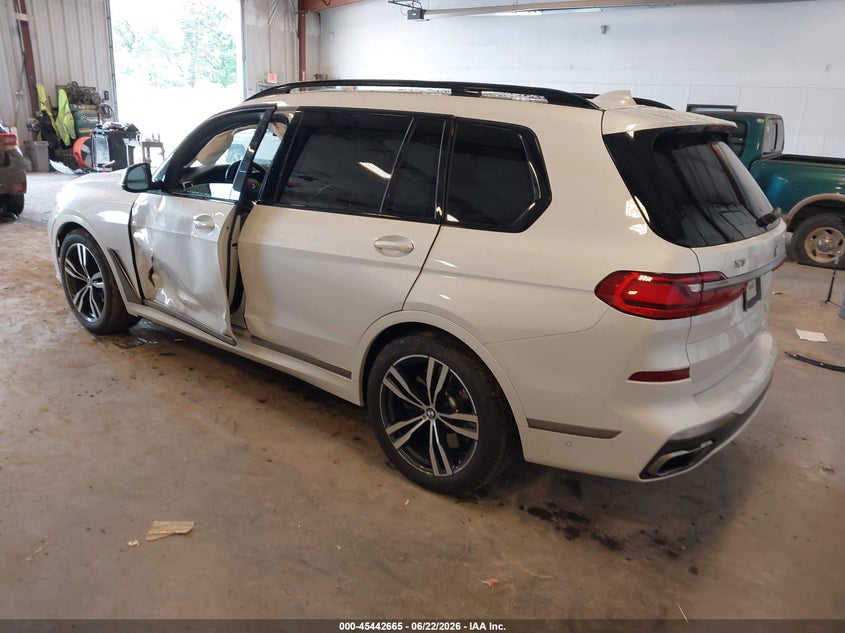 Vin: 5uxcx6c09n9m72027, lot: 45940774, bmw x7 m50i 20223