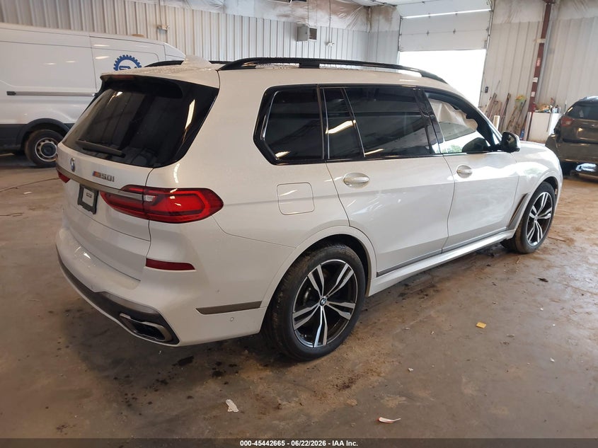 Vin: 5uxcx6c09n9m72027, lot: 45940774, bmw x7 m50i 20224