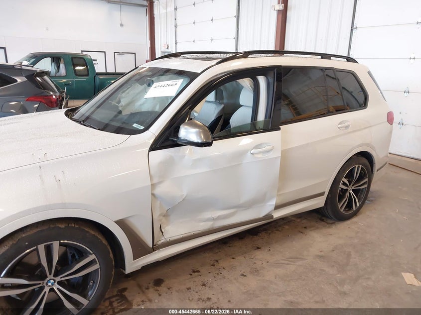 2022 BMW X7 M50I VIN: 5UXCX6C09N9M72027 Lot: 45442665
