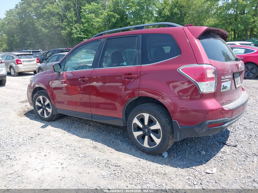 Vin: jf2sjajc4jh444992, lot: 45940781, subaru forester 2.5i limited 20183