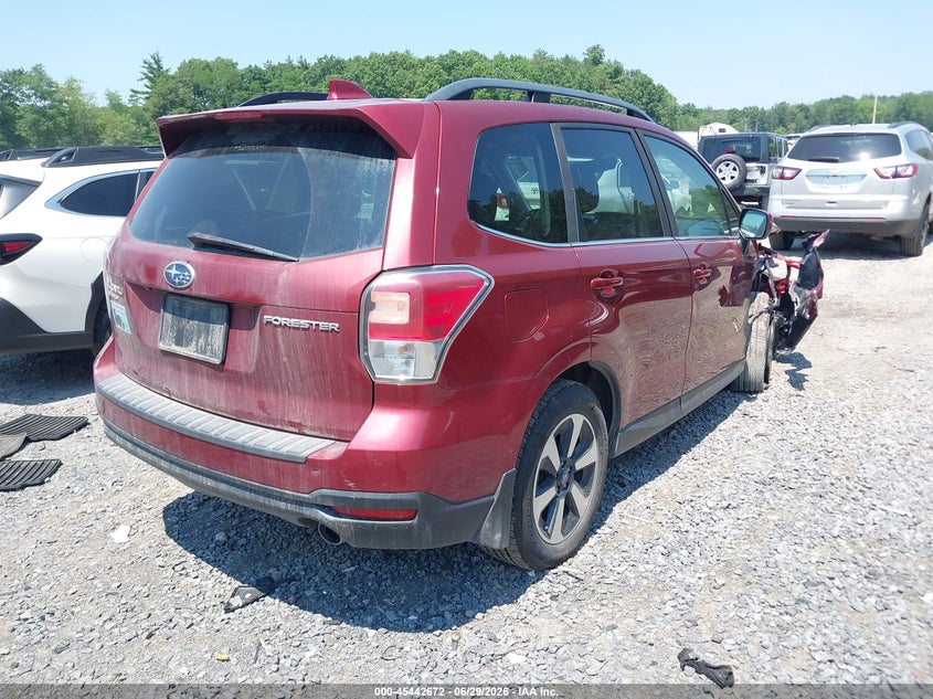 Vin: jf2sjajc4jh444992, lot: 45940781, subaru forester 2.5i limited 20184