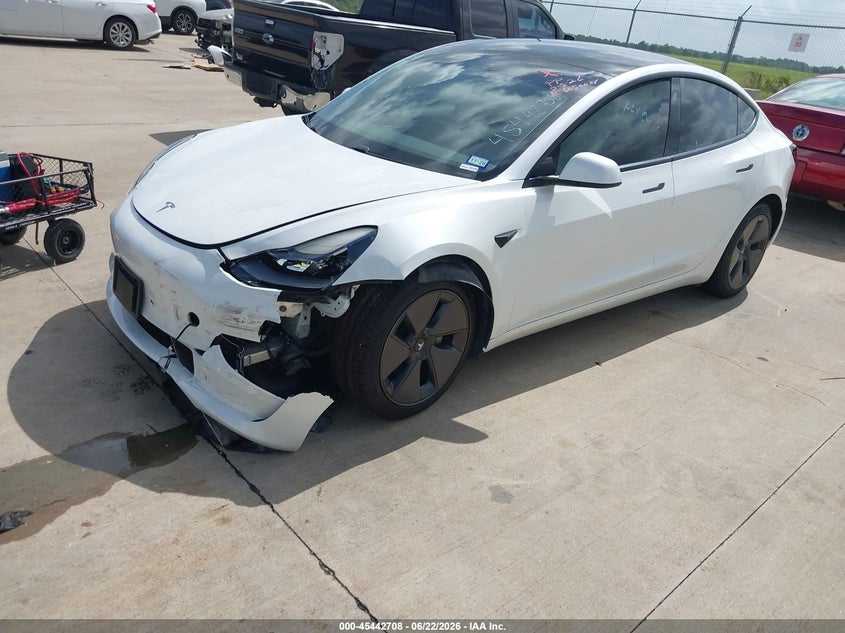 2021 Tesla Model 3 Standard Range Plus Rear-Wheel Drive 5YJ3E1EAXMF963551 photo 1