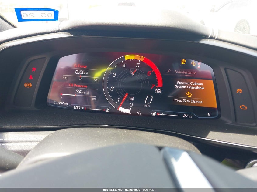 2024 CHEVROLET CORVETTE STINGRAY auction photo 7