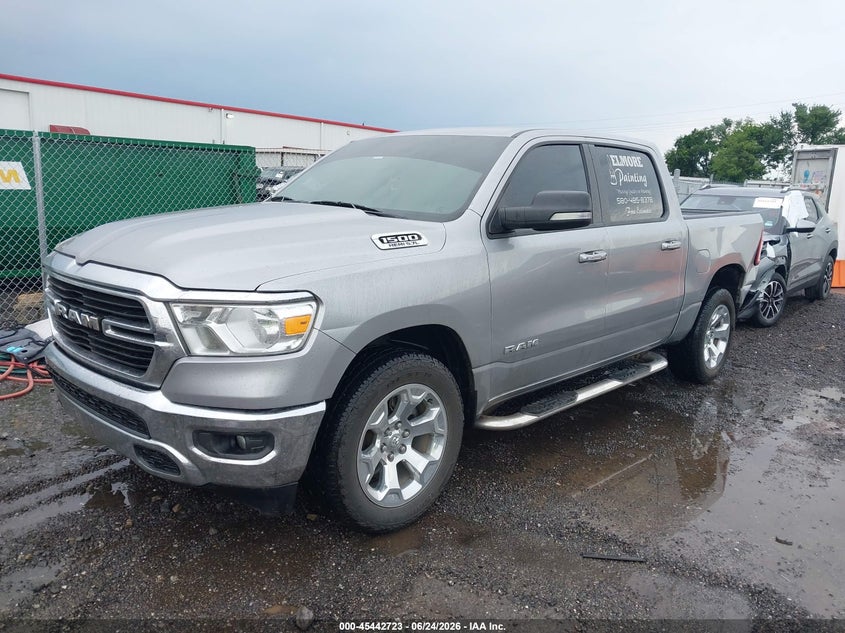 Vin: 1c6srfft6ln144167, lot: 45940832, ram 1500 big horn  4x4 5'7 box 20202
