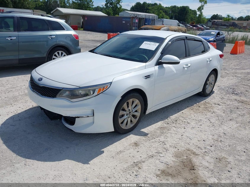 Vin: 5xxgt4l35hg131406, lot: 45940842, kia optima lx 20172