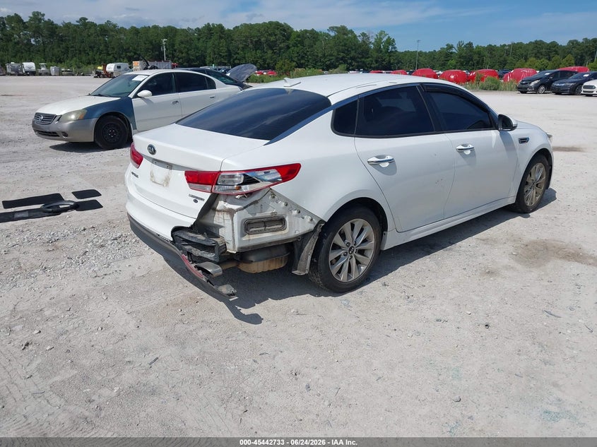 Vin: 5xxgt4l35hg131406, lot: 45940842, kia optima lx 20174