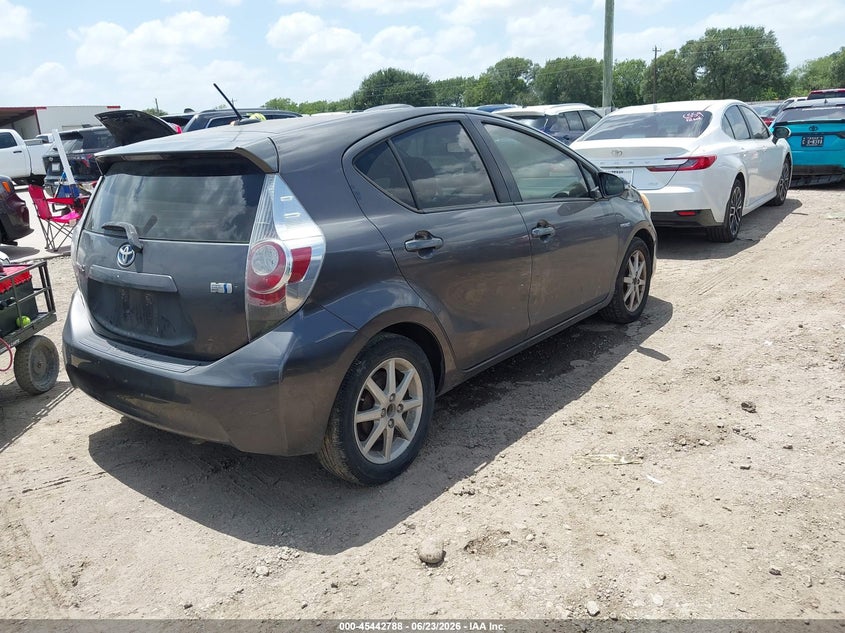 2012 Toyota Prius C Four VIN: JTDKDTB39C1512196 Lot: 45442788