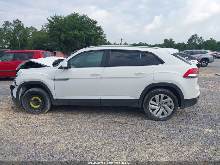 2021 Volkswagen Atlas Cross Sport 2.0T Se W/Technology VIN: 1V2JC2CA9MC208456 Lot: 45442793