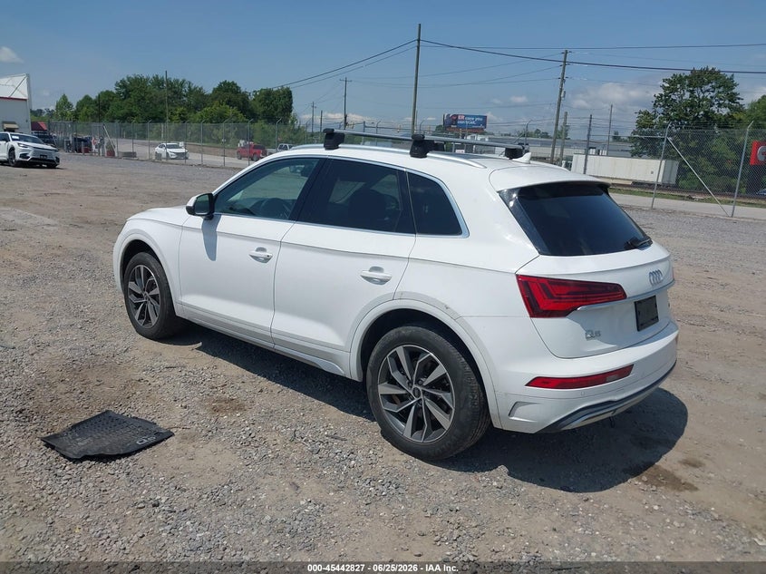 Vin: wa1baafy1m2128552, lot: 45940936, audi q5 premium plus 45 tfsi quattro s tronic 20213
