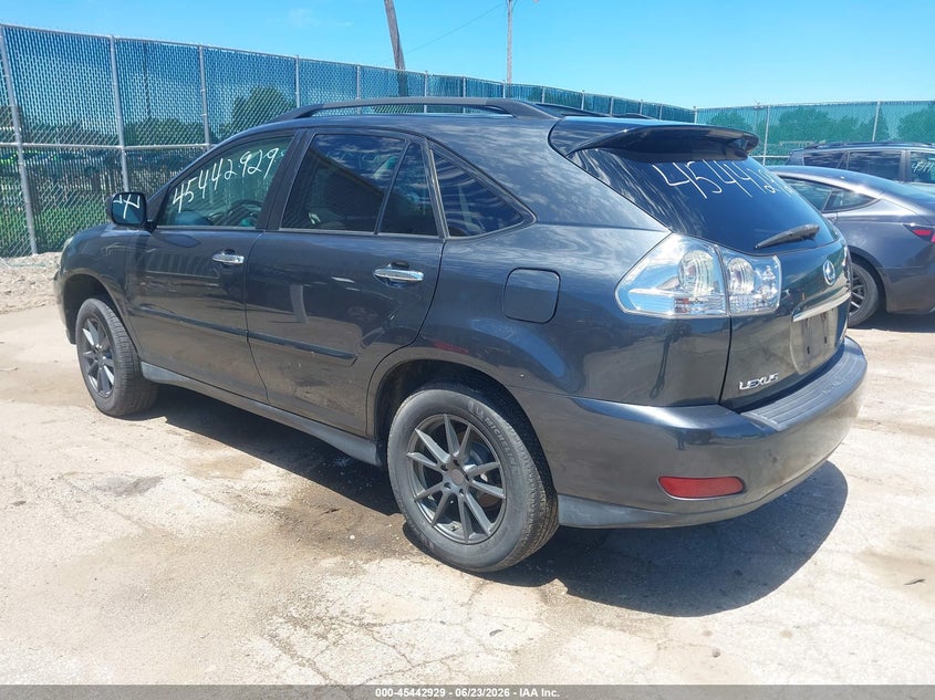 LEXUS RX 350 2009 VIN 2T2HK31U49C112685