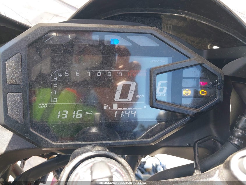 2026 Kawasaki Ex500 VIN: ML5EXGG17TDA79170 Lot: 45442943