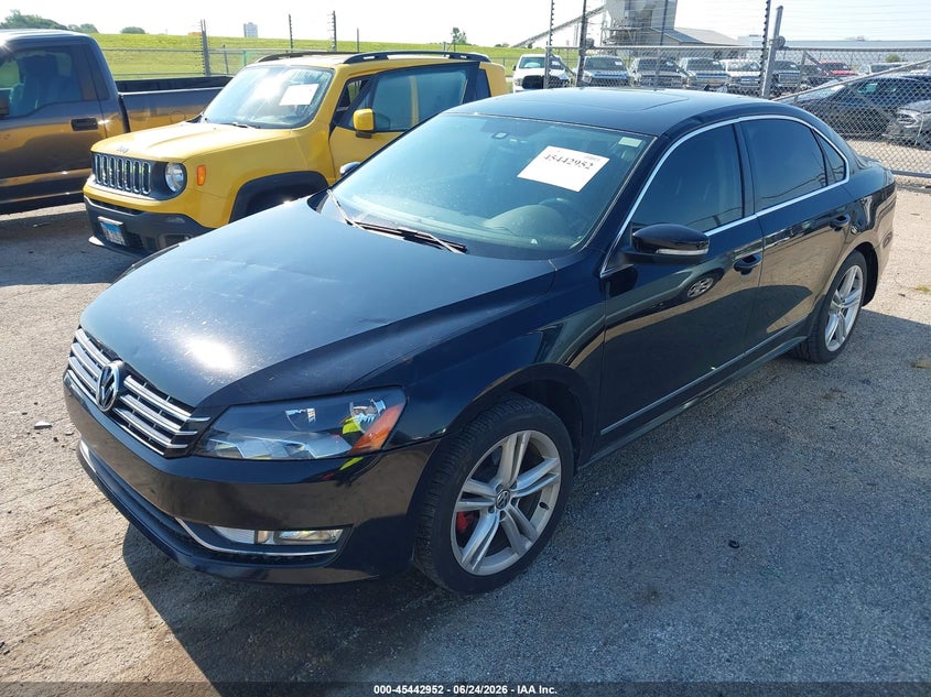 2014 Volkswagen Passat 2.0l Tdi Sel Premium 1VWCN7A30EC068835 photo 1