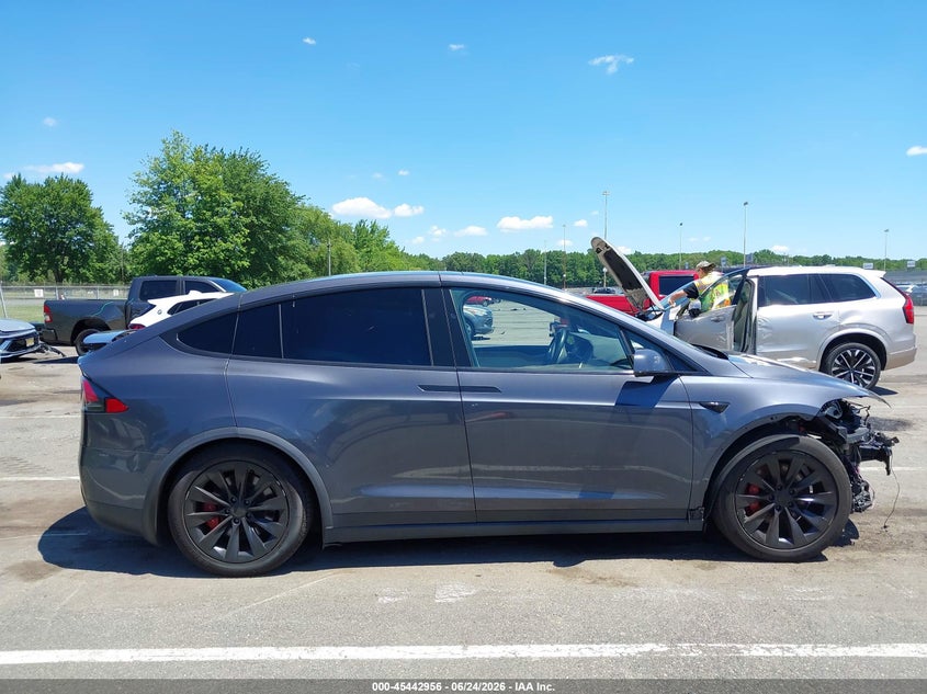 2020 Tesla Model X Long Range Dual Motor All-Wheel Drive/Long Range Plus Dual Motor All-Wheel Drive VIN: 5YJXCDE29LF299159 Lot: 45442956