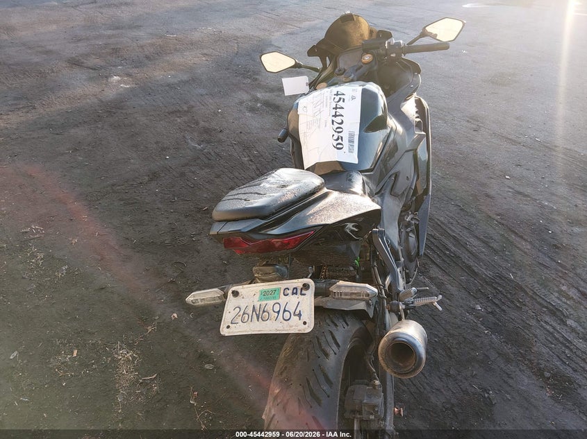 2024 Kawasaki Zx400 S VIN: ML5ZXCS14RDA09961 Lot: 45442959
