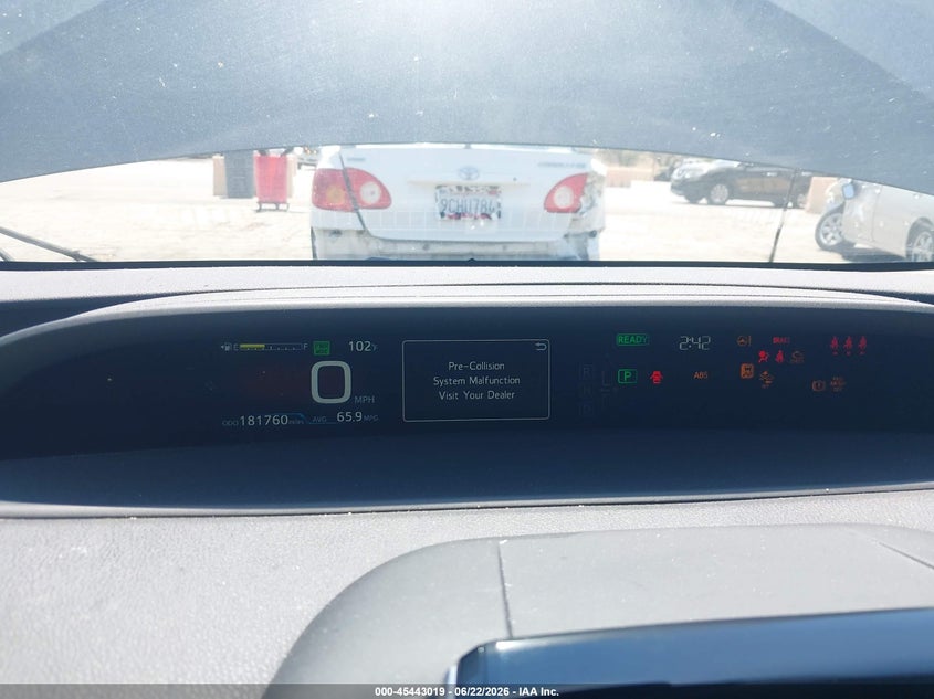 TOYOTA PRIUS PRIME 2020 VIN JTDKARFP5L3137615