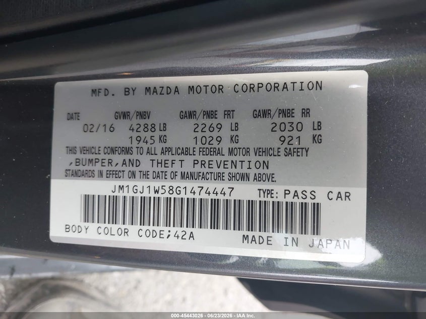 AtlanticExpress - Mazda 6