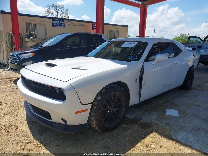 Vin: 2c3cdzfj0lh185063, lot: 45941152, dodge challenger r/t scat pack 20202