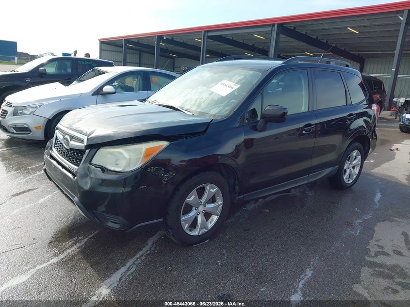 2014 SUBARU FORESTER auction photo 2