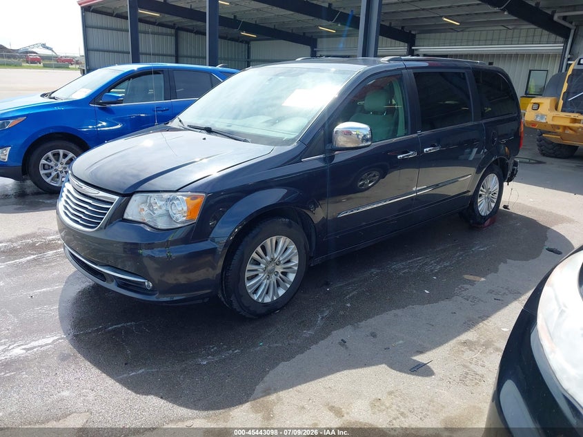 Vin: 2c4rc1gg8er138910, lot: 45941207, chrysler town & country limited 20142