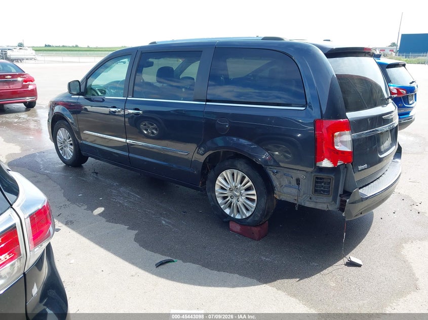 Vin: 2c4rc1gg8er138910, lot: 45941207, chrysler town & country limited 20143