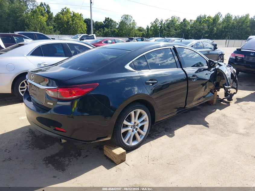 Vin: jm1gj1v55g1445408, lot: 45941216, mazda mazda6 i touring 20164