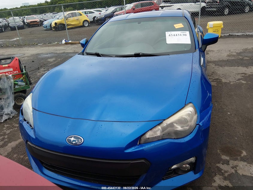2013 Subaru Brz Limited VIN: JF1ZCAC14D1609686 Lot: 45443130