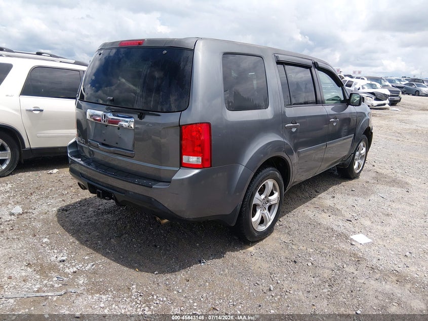 2012 HONDA PILOT auction photo 4