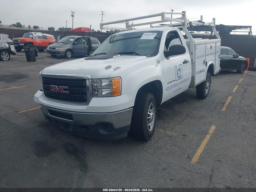 Vin: 1gd01zcg8cf241053, lot: 45941269, gmc sierra 2500hd work truck 20122