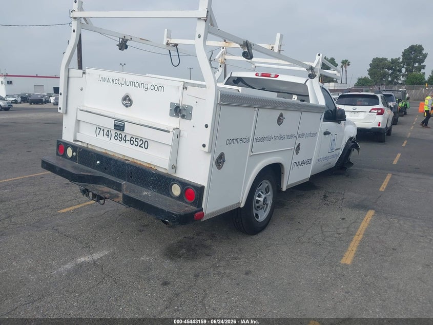 Vin: 1gd01zcg8cf241053, lot: 45941269, gmc sierra 2500hd work truck 20124