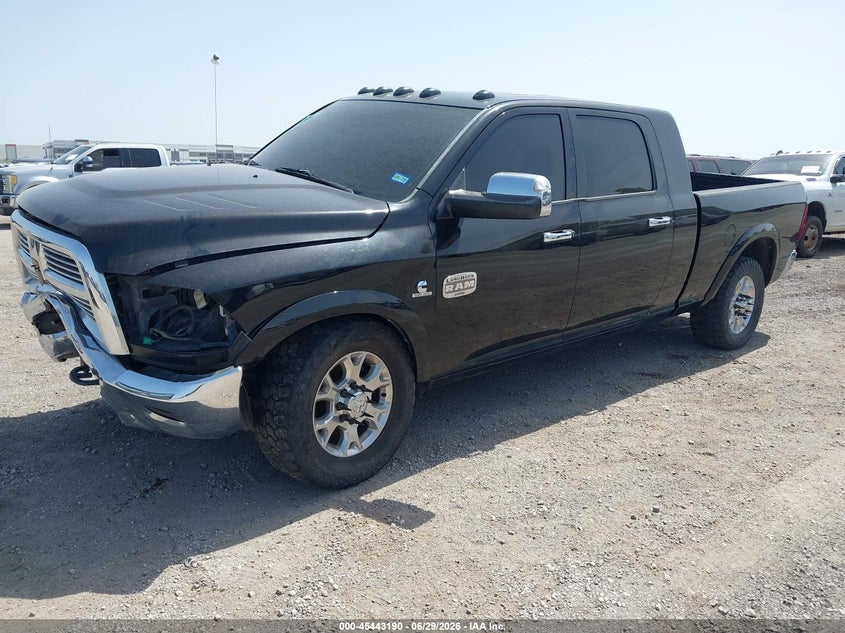 Vin: 3c6ud5pl9cg285047, lot: 45941299, ram 2500 laramie longhorn 20122