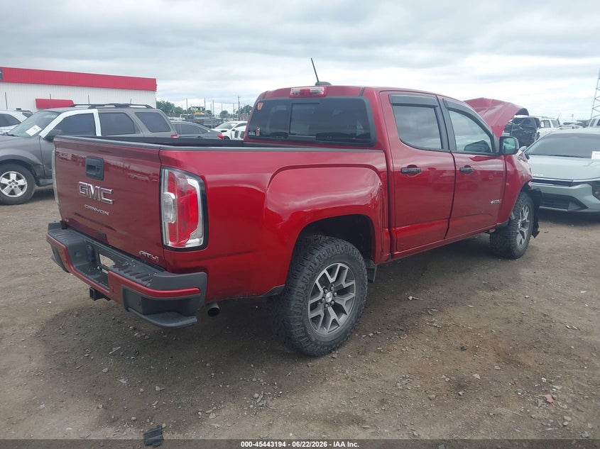 Vin: 1gtg6fen4m1265945, lot: 45941303, gmc canyon 4wd  short box at4 - leather 20214