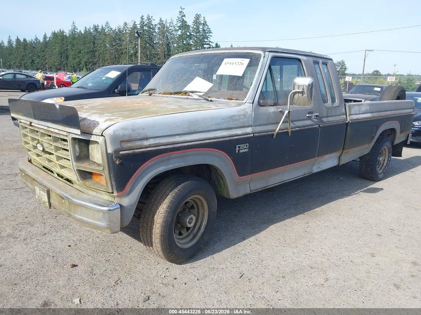 1FTEX15HXFKA81835 1985 FORD F150 photo 1