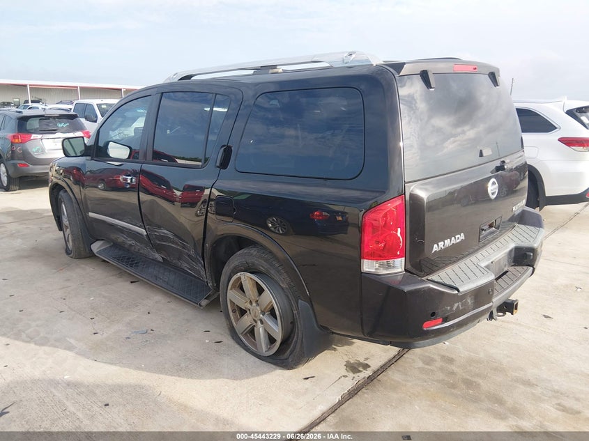 Vin: 5n1ba0nf6bn617701, lot: 45941338, nissan armada platinum 20113