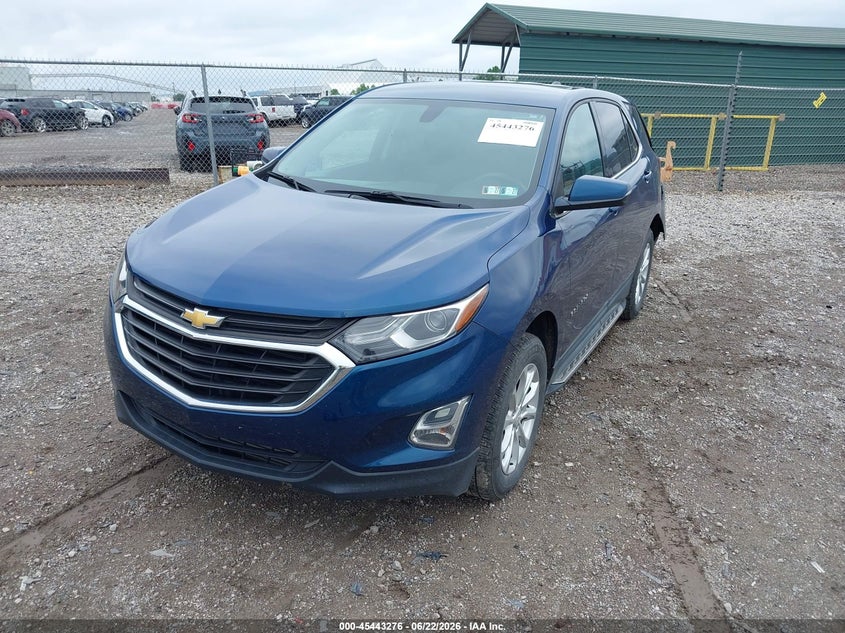 2019 Chevrolet Equinox Lt 2GNAXUEV2K6284423 photo 1