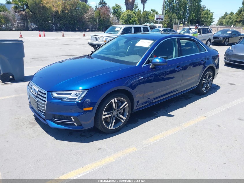 2017 Audi A4 Premium Plus WAUENAF40HN050383 photo 1