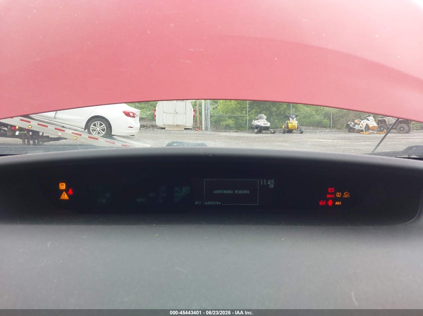 2013 TOYOTA PRIUS HATCHBACK 1.8L I-4 DOHC, VVT, 98HP