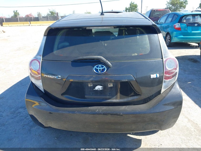 2012 Toyota Prius C One VIN: JTDKDTB34C1516186 Lot: 45443448